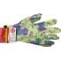 Садовые перчатки GRINDA р. L-XL прозрачное нитриловое покрытие зеленые 11295-XL