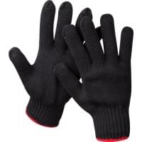 Трикотажные перчатки ЗУБР Стандарт р. L-XL утепленные 11461-XL