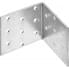 Уголок крепежный KUR 2.0 мм 60х60х60 ЗУБР 310206-060-060 равносторонний металлический перфорированный  