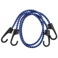 Крепежный шнур ЗУБР резиновый 60 см d8 мм пластиковые крюки со стальным сердечником 2 шт 40508-060