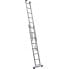 Трехсекционная лестница СИБИН 8 ступеней со стабилизатором 38833-08
