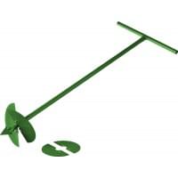 Садовый ручной бур РОСТОК со сменными ножами 150 мм, 200мм, длина 1000 мм 39492