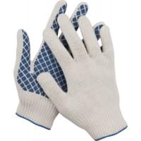 Рабочие перчатки DEXX х/б 7 класс с обливной ладонью 114001