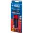Двухцветный строительный карандаш ЗУБР Профессионал КС-2 180 мм твердость HB красно-синий 06310
