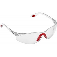 Защитные очки ЗУБР Спектр 3 Профессионал открытого типа прозрачные с двухкомпонентными дужками 110315