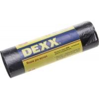 Мешки для мусора DEXX 60 л черные 20 шт 39150-60