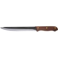 Нарезочный нож LEGIONER Germanica тип Solo 200 мм нержавеющее лезвие с деревянной ручкой 47841-S