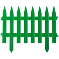 Декоративный забор GRINDA Классика 28х300 см, зеленый 422201-G