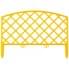 Декоративный забор GRINDA Плетень 28х320 см, желтый 422207-Y