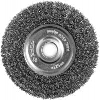 ЗУБР Ø 125 мм, щетка дисковая для точильно-шлифовального станка 35185-125 Профессионал