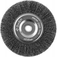ЗУБР Ø 150 мм, щетка дисковая для точильно-шлифовального станка 35185-150 Профессионал
