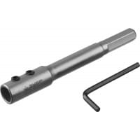 ЗУБР 140 мм, удлинитель для сверл левиса, HEX 12.5 мм, 2953-12-140