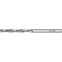 STAYER PROFI 2.5х57мм, Сверло по металлу HSS-R, быстрорежущая сталь М2(S6-5-2), 29602-2.5, Серия Professional