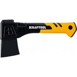 Топор финский тип KRAFTOOL X5 20660-05 ультрапрочный 620гр рукоять 230мм с резиновым протектором