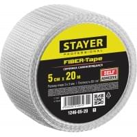 Самоклеящаяся серпянка STAYER Fiber-Tape 5см х 20м 3х3 мм 1246-05-20